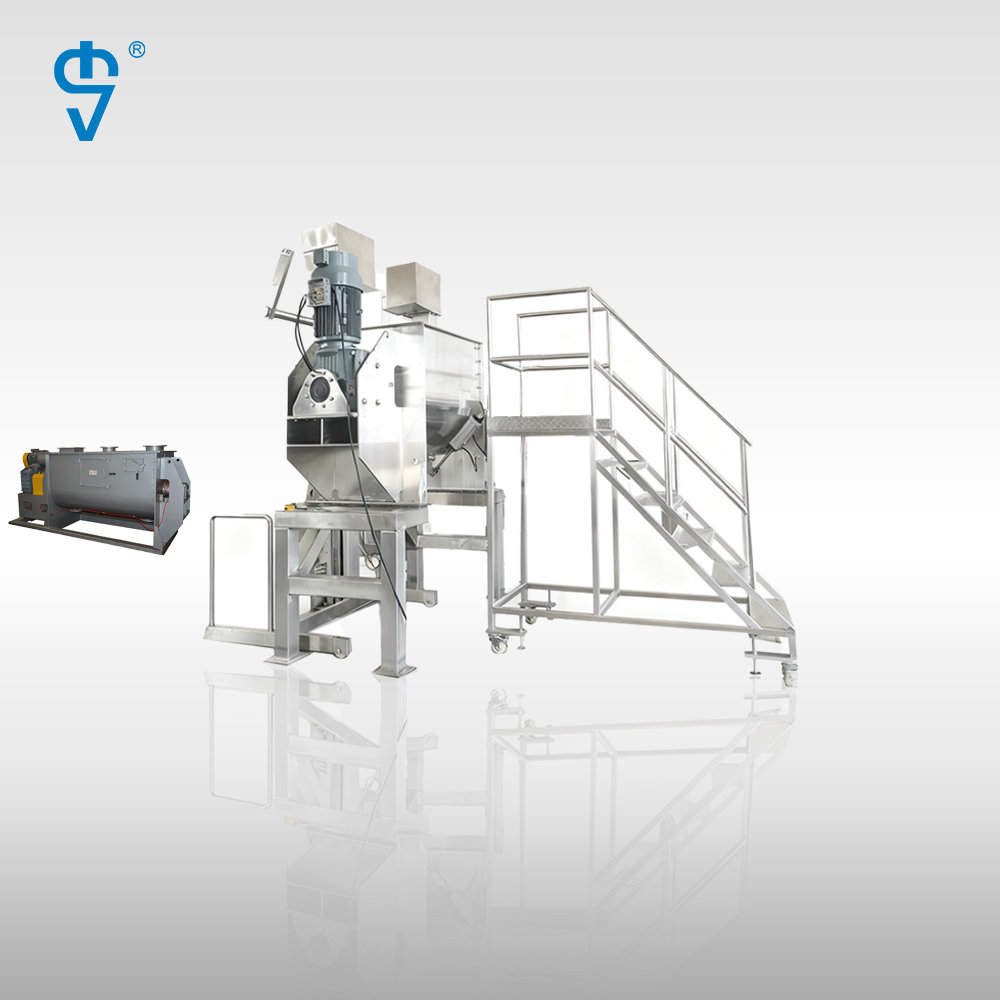 Integrated Mix Blender Full Production Line Customized Equipment Covering Whole Process with Platform