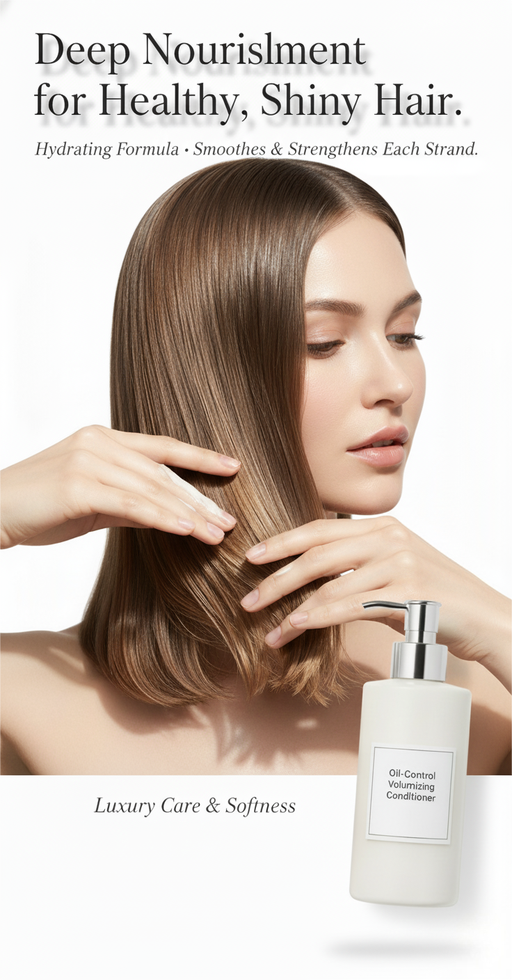 Cosmetic ODM Oil Control Haircare Shampoo Custom Logo With Amino Acid Herbal Formula Seventy Two Hour Oil Control Three D Lift