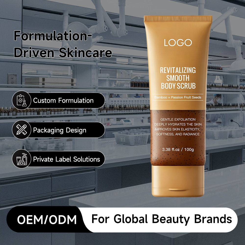 OEM/ODM Exfoliating Body Scrub Manufacturer Private Label Plant-Based Body Scrub Supplier