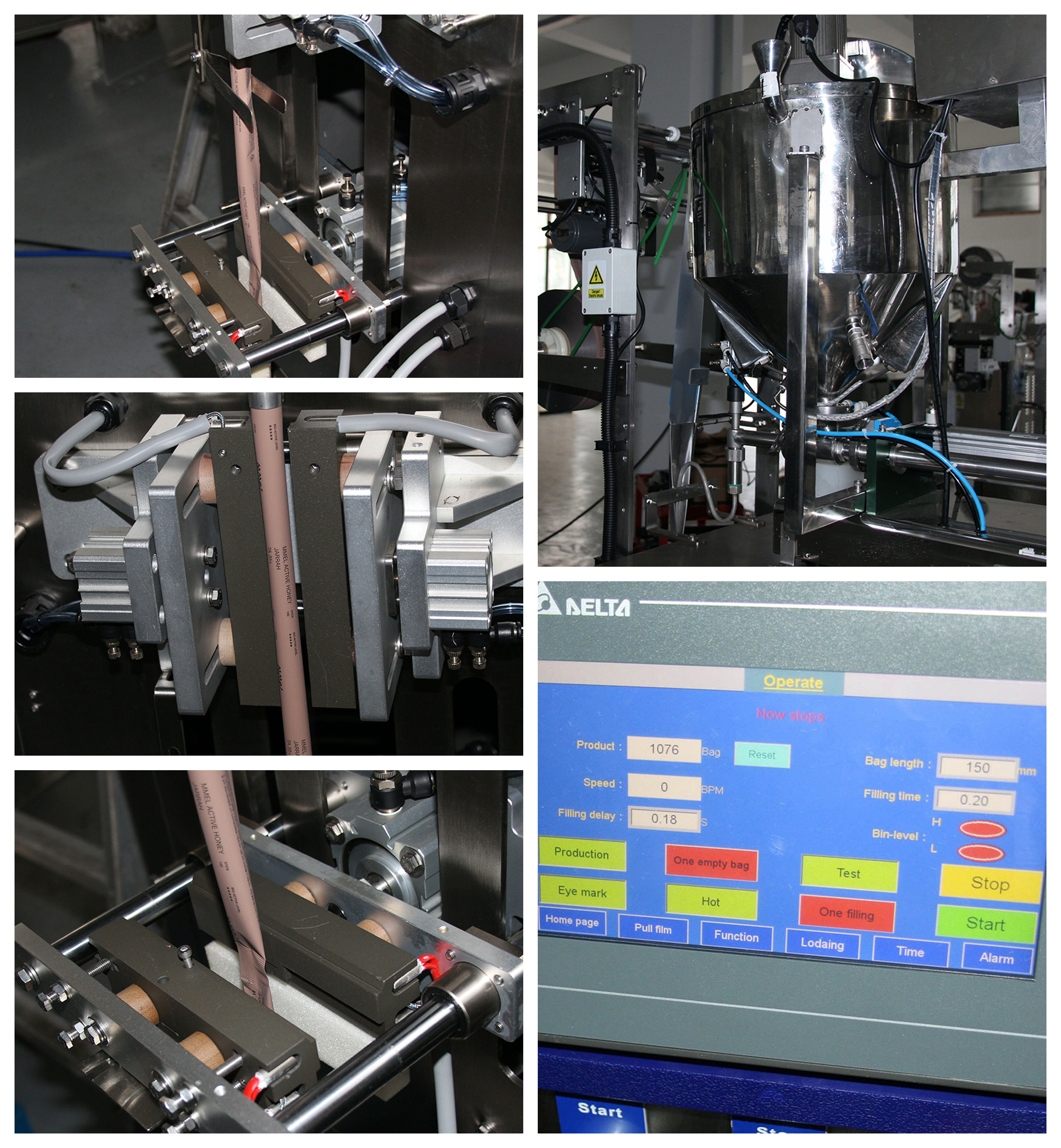 High Quality Jam &amp; Paste Sachet Packing Machine Chocolate Spreads Liquid Packing Machine Sachet