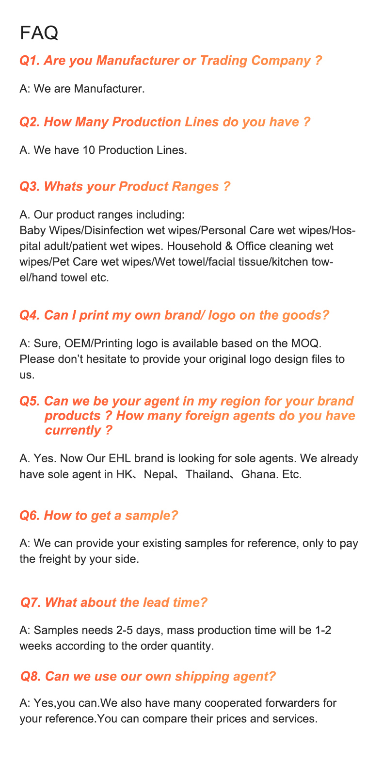 FAQ Infographic