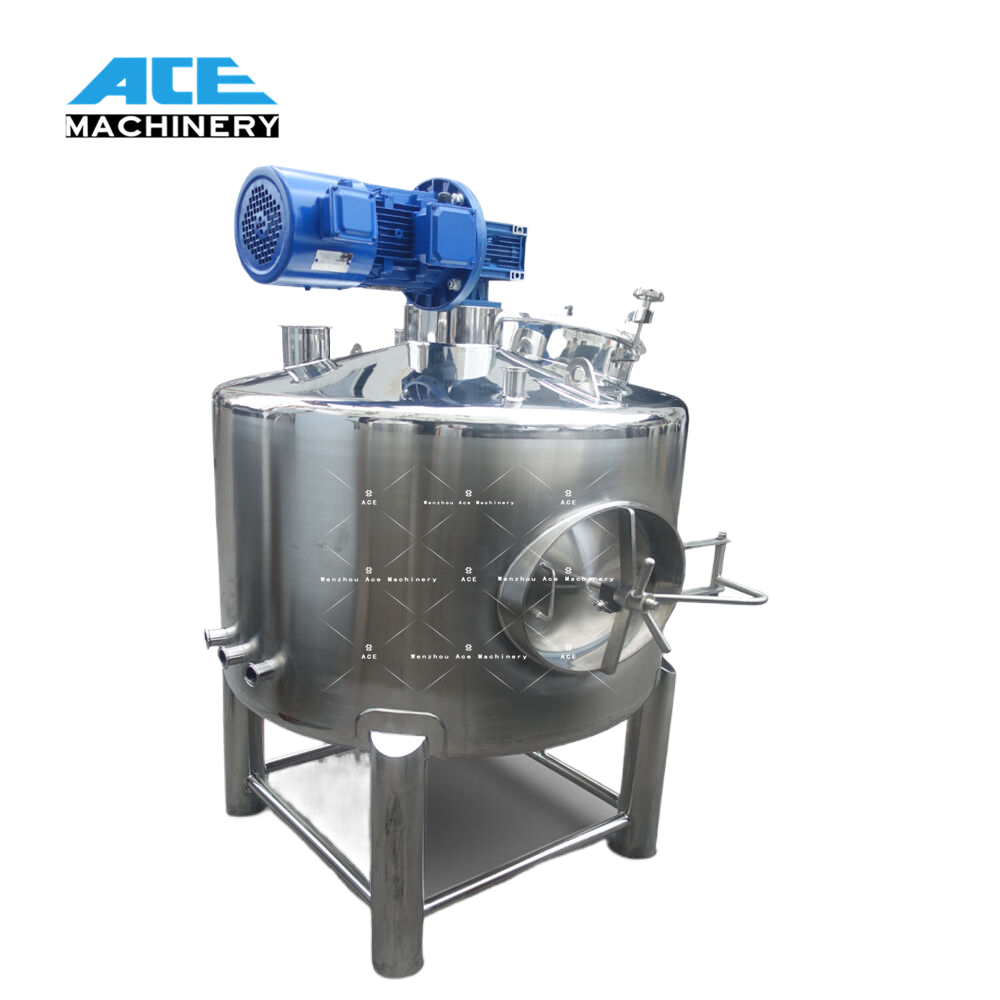 500-Liter Mixing Tank With Side Manhole