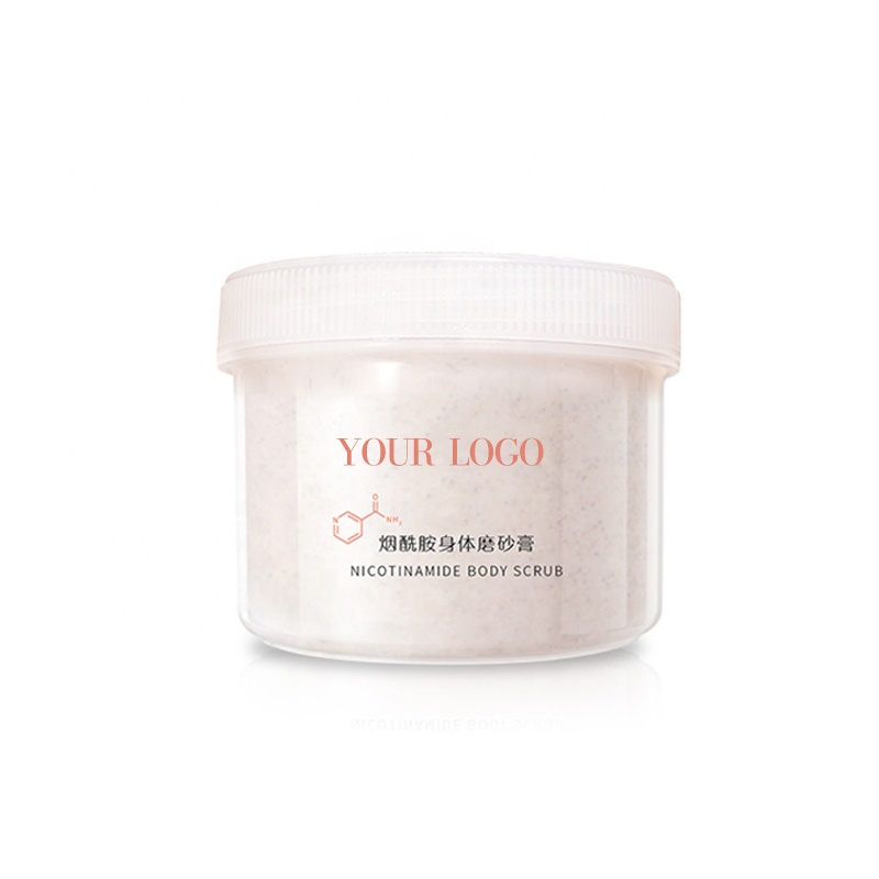 Private Label Halal Certified Vegan Shea Butter Cream Body Scrub Moisturizing Organic Exfoliating Natural Wholesale