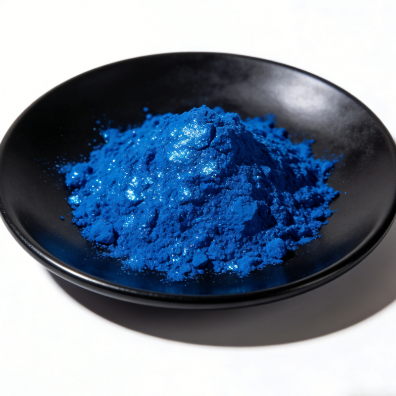 Bulk GHK-Cu Powder Cosmetic Grade Blue Raw Substance for Skin Care Formulation OEM Available