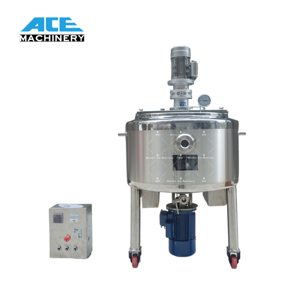 50-Liter Bottom Homogenizer With Top Scraper Mixer