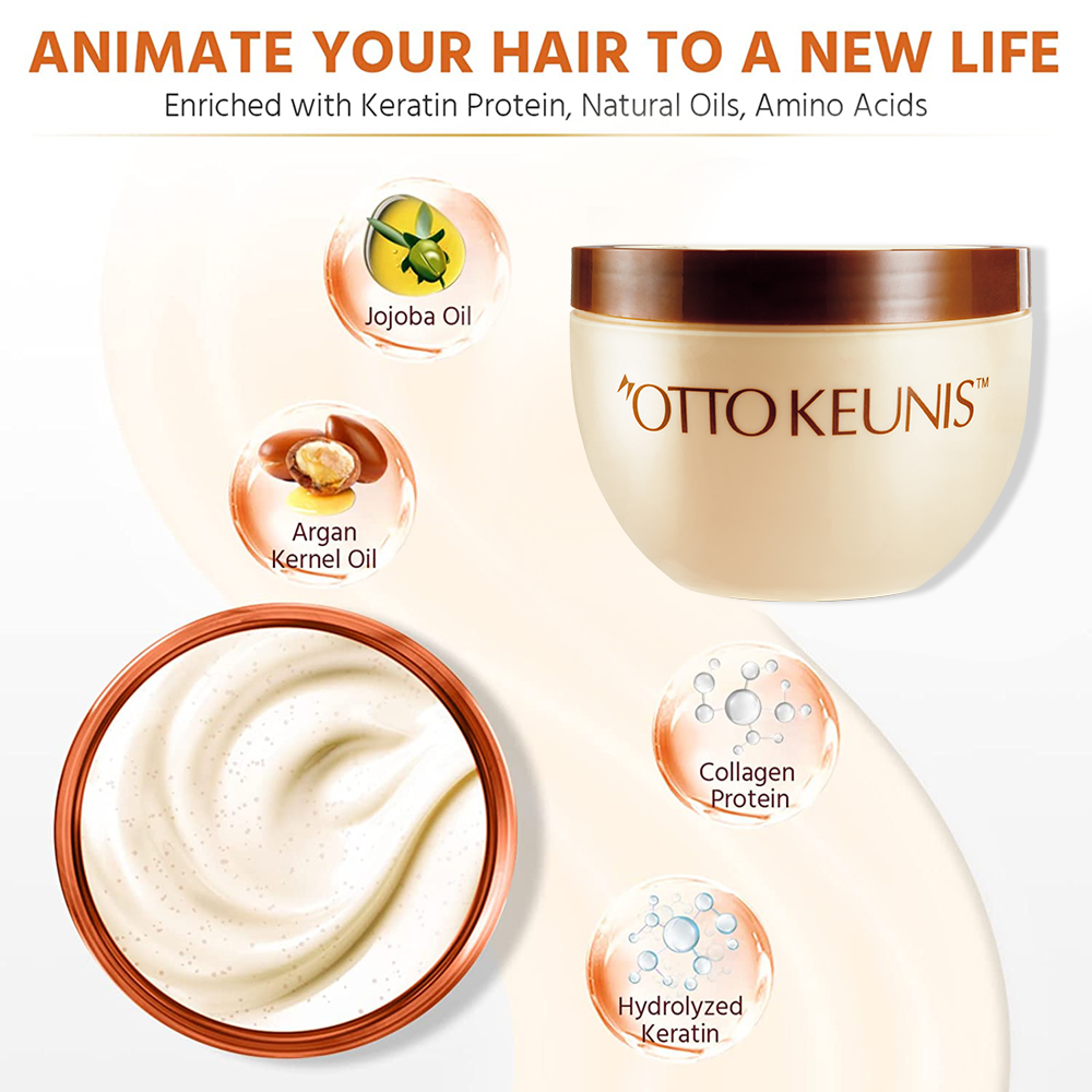 Hair Care Kit Mint Hair Growth Oil Shampoo Conditioner Mask Leave in Conditioner Cream Set Organic Coconut Oil for Commercial