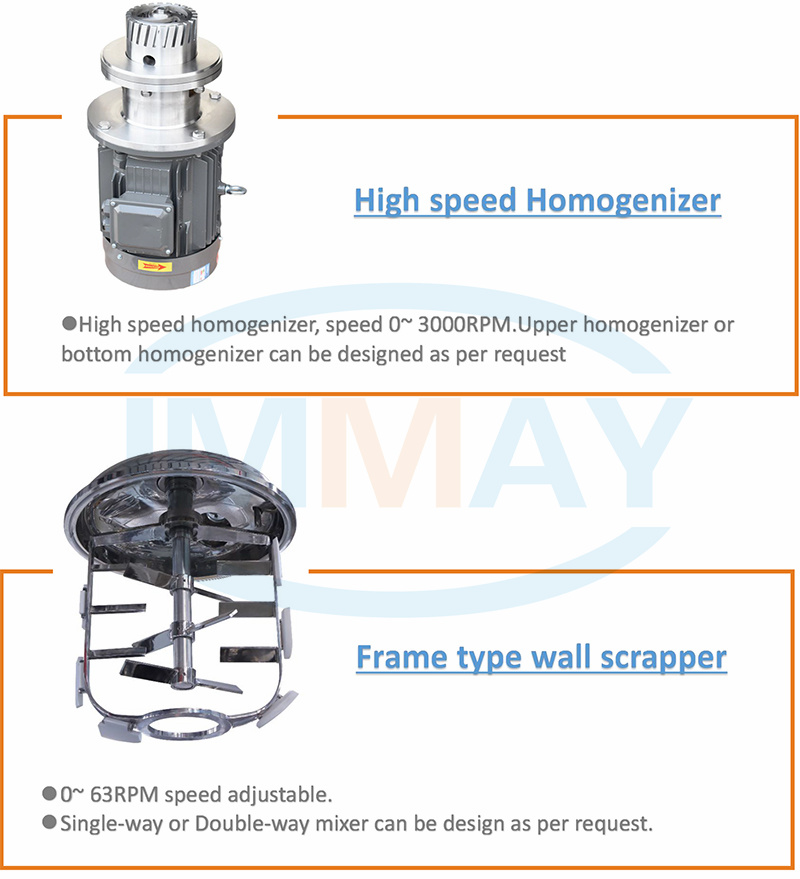 Hot Sale Face Cream Making Machine Concealer Making Machine Body Lotion Making Machine