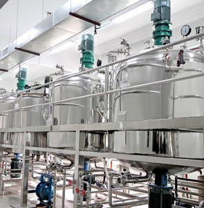 Body Moisturizer/Lotion Making Machine Toning Lotion Mixing Machine Cosmetics Toner Facial Cleanser Manufacturing Equipment