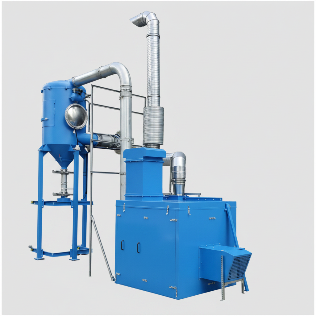 Stationary Hall Cleaning System For Production Companies And Workshops