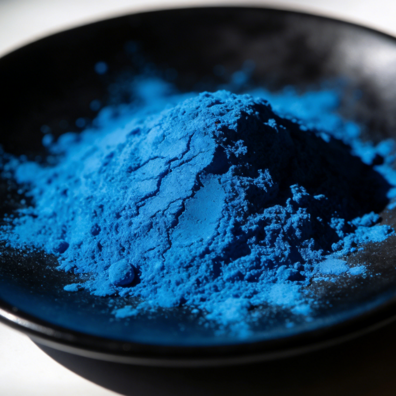 Bulk GHK-Cu Powder Cosmetic Grade Blue Raw Substance for Skin Care Formulation OEM Available