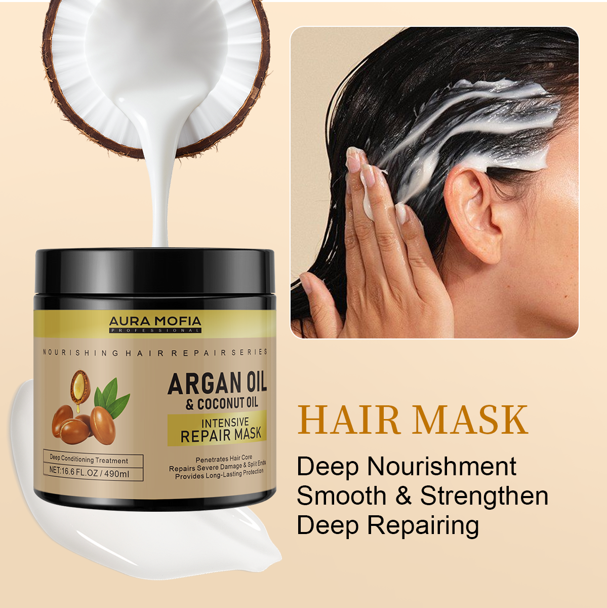 Best Seller Argan Oil Shampoo And Conditioner Set - Moroccan Care With Keratin - For Curly, Straight, Dry And Damaged Hair