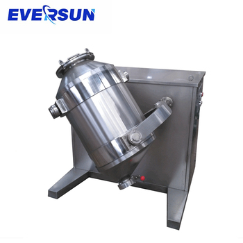 Xinxiang Hot Sale High Speed Rotary 3D Powder Mixer Food Mixers