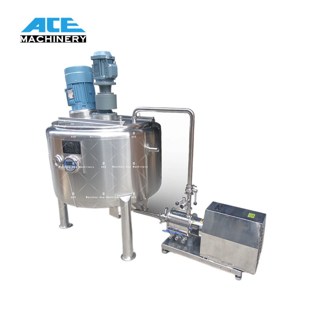200-Liter Scraper Mixer, High-Shear & Inline Pump