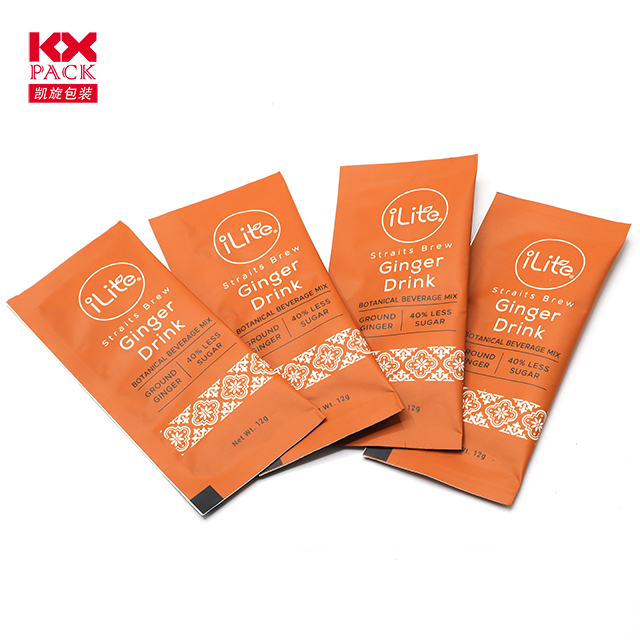 Gravure Printing Food Packaging Film Sachet Packaging Laminated Metalized Film Printing Film Sachet for Ketchup Coffee Powder