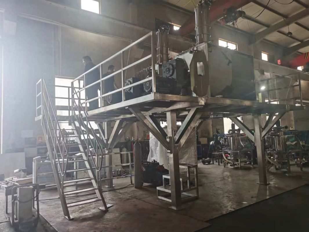 Custom Integrated Mix Blender Production Line Complete Processing System From Feeding Through Mixing to Packaging