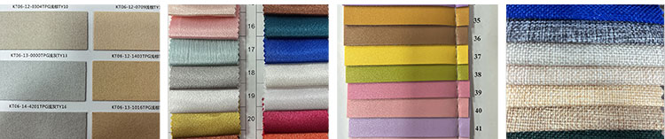 Microfiber, Satin, PU Leather, Linen