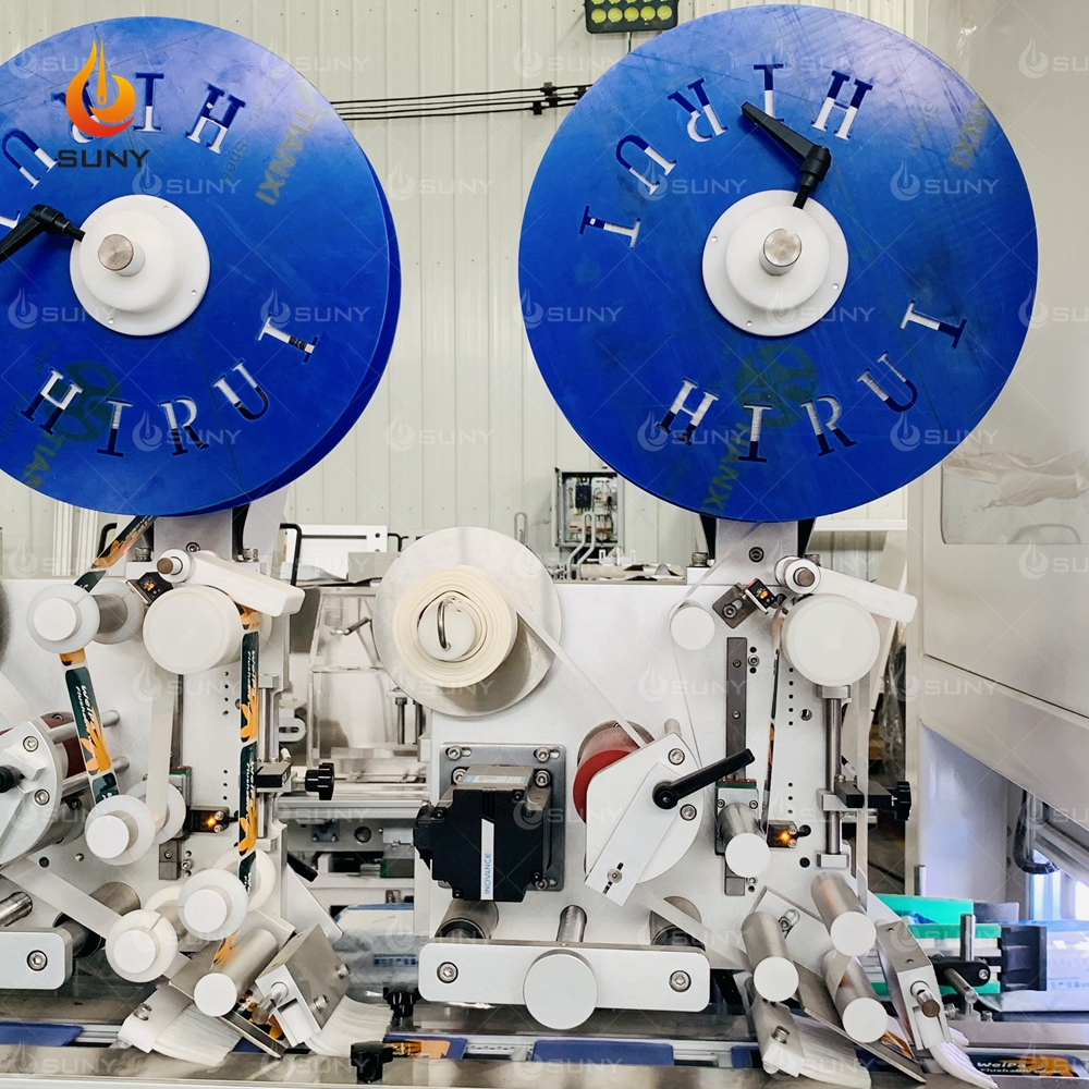 High Speed Skincare Wet Wipes Machine Baby Multi-Purpose Wet Wipes Production Line 30-120 PCS