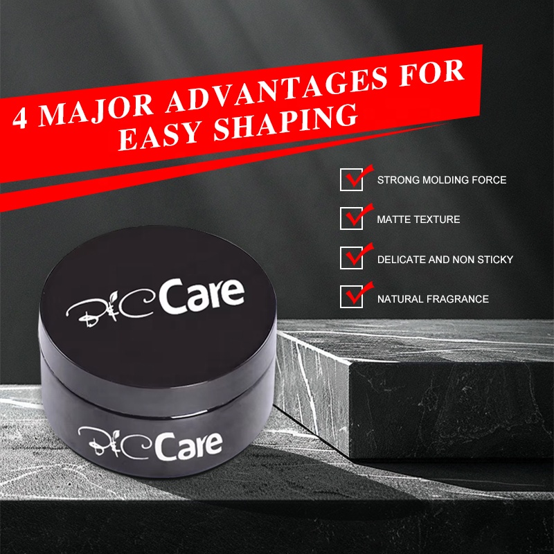OEM/ODM Factory Custom Hrwax Matt Private Label Organic Strong Hold Hair Clay Matte Cream