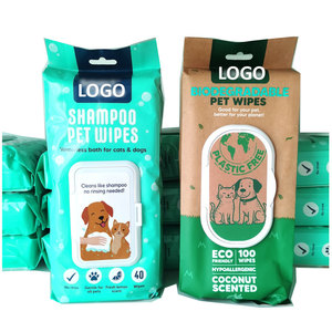 Biodegradable 100% Bamboo Nonwoven Organic Eco-Friendly Wipes