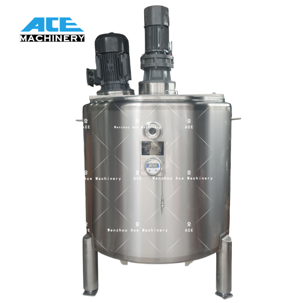 1500-Liter Dual-Opening Lid Mixing Tank