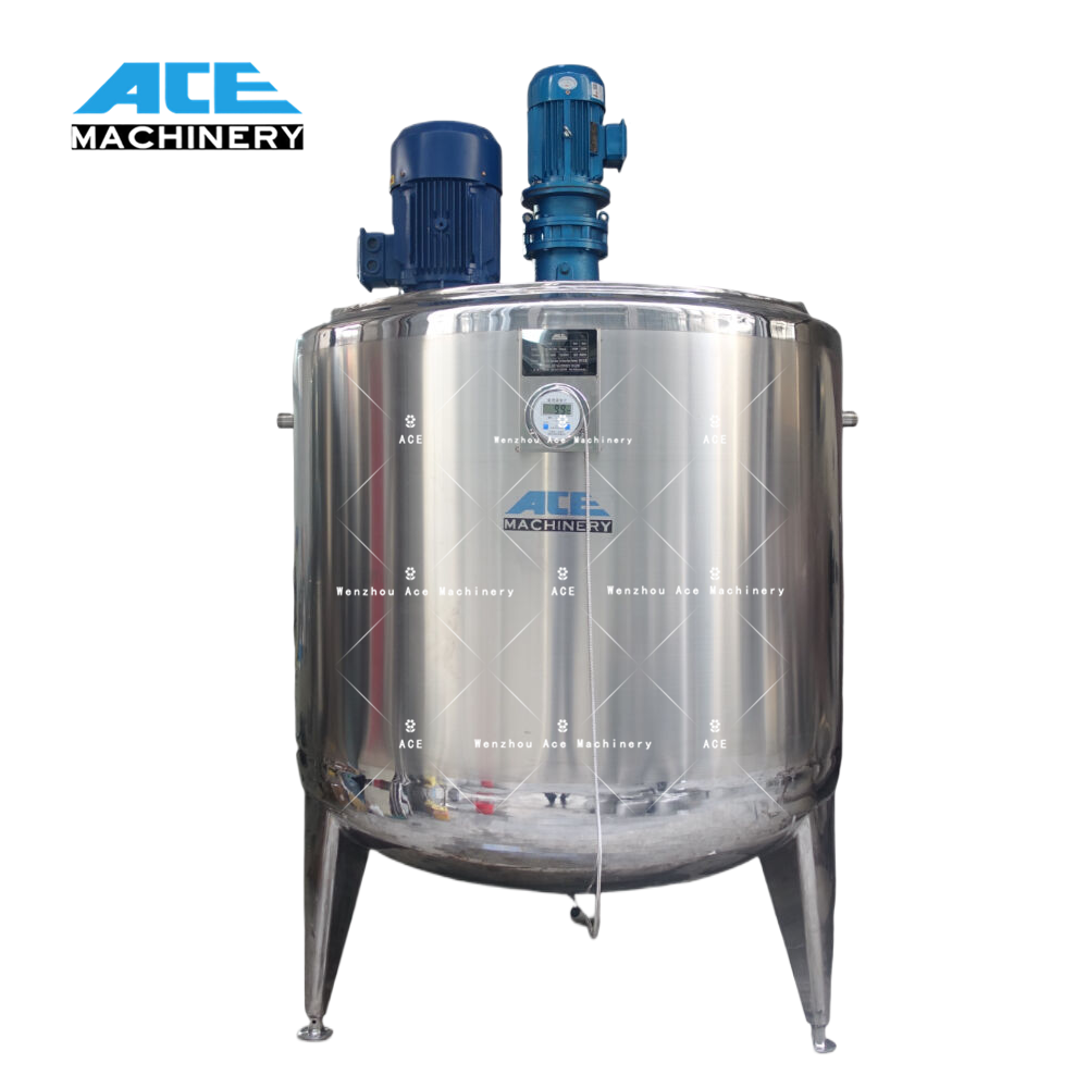 2000-Liter Scraper & High-Shear Steam-Heated