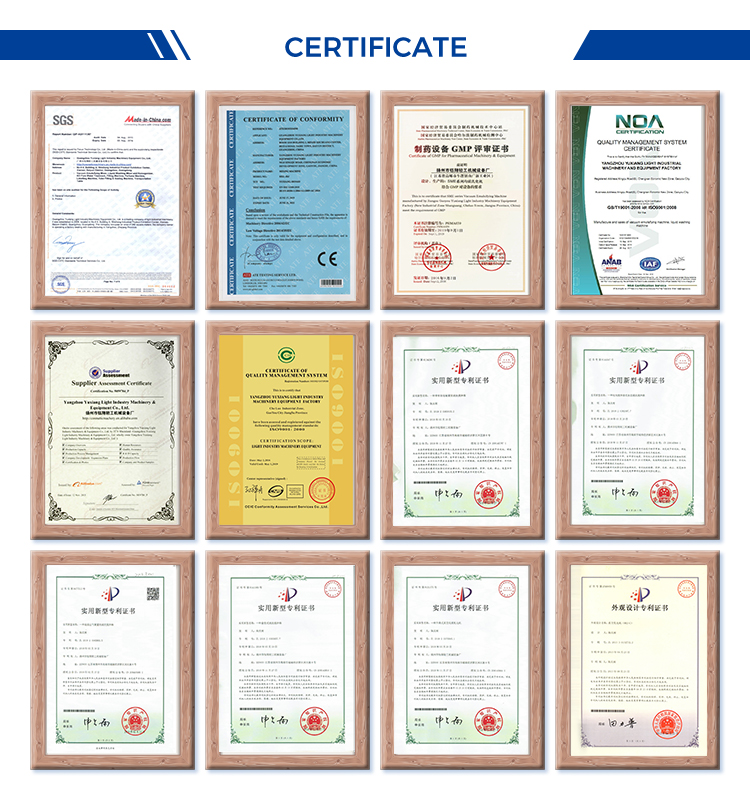 Certifications
