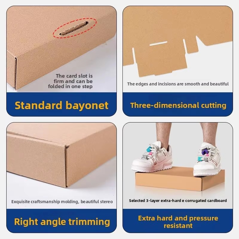 Factory Custom Eco Textured Kraft Light Blue Inner Corrugated Organic Skincare Baby Care Boutique Mailer Box