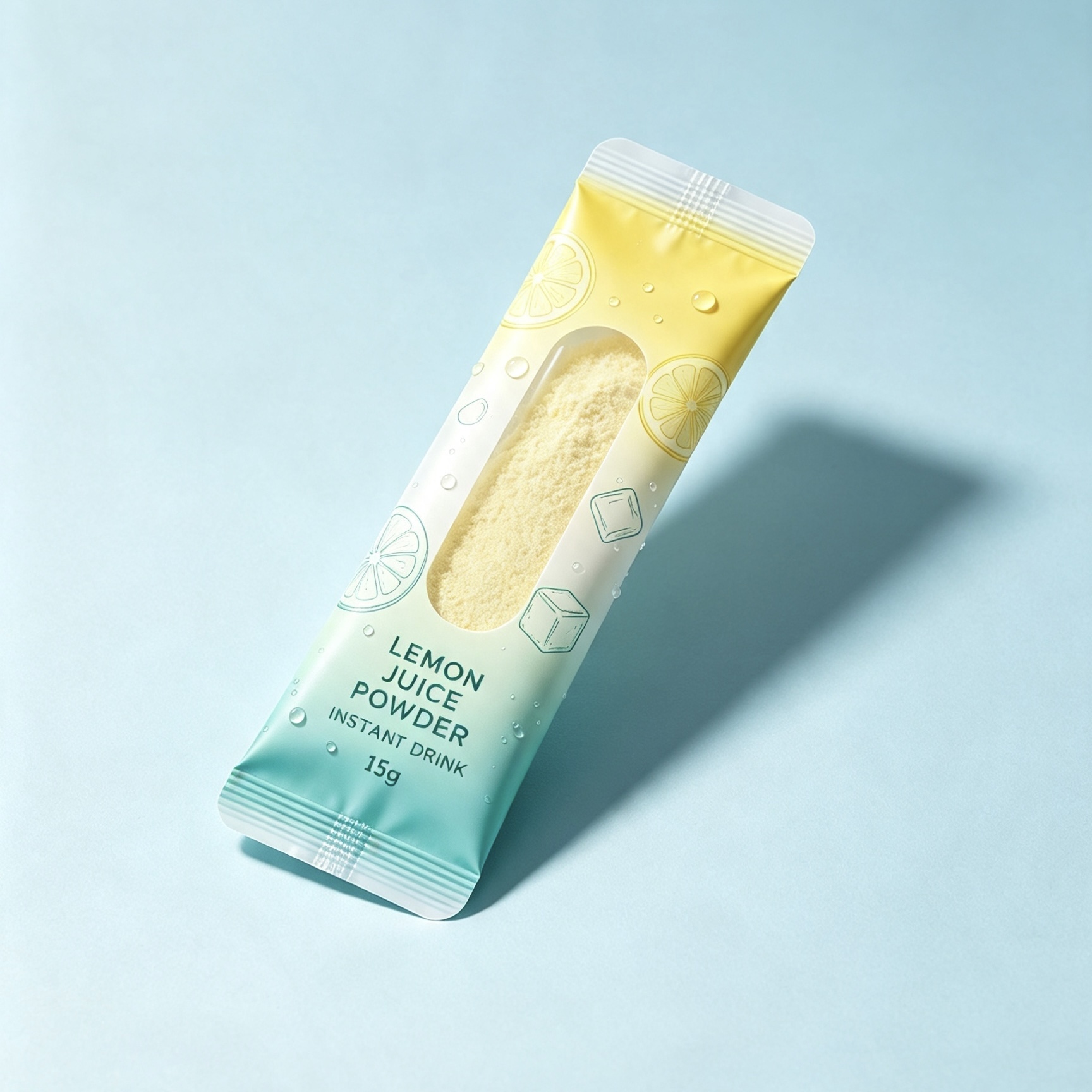 Custom Instant Fruit Beverage Powder Strip Packaging Bag Food Grade Laminated Stick Sachet Full Color Gravure Printing Service