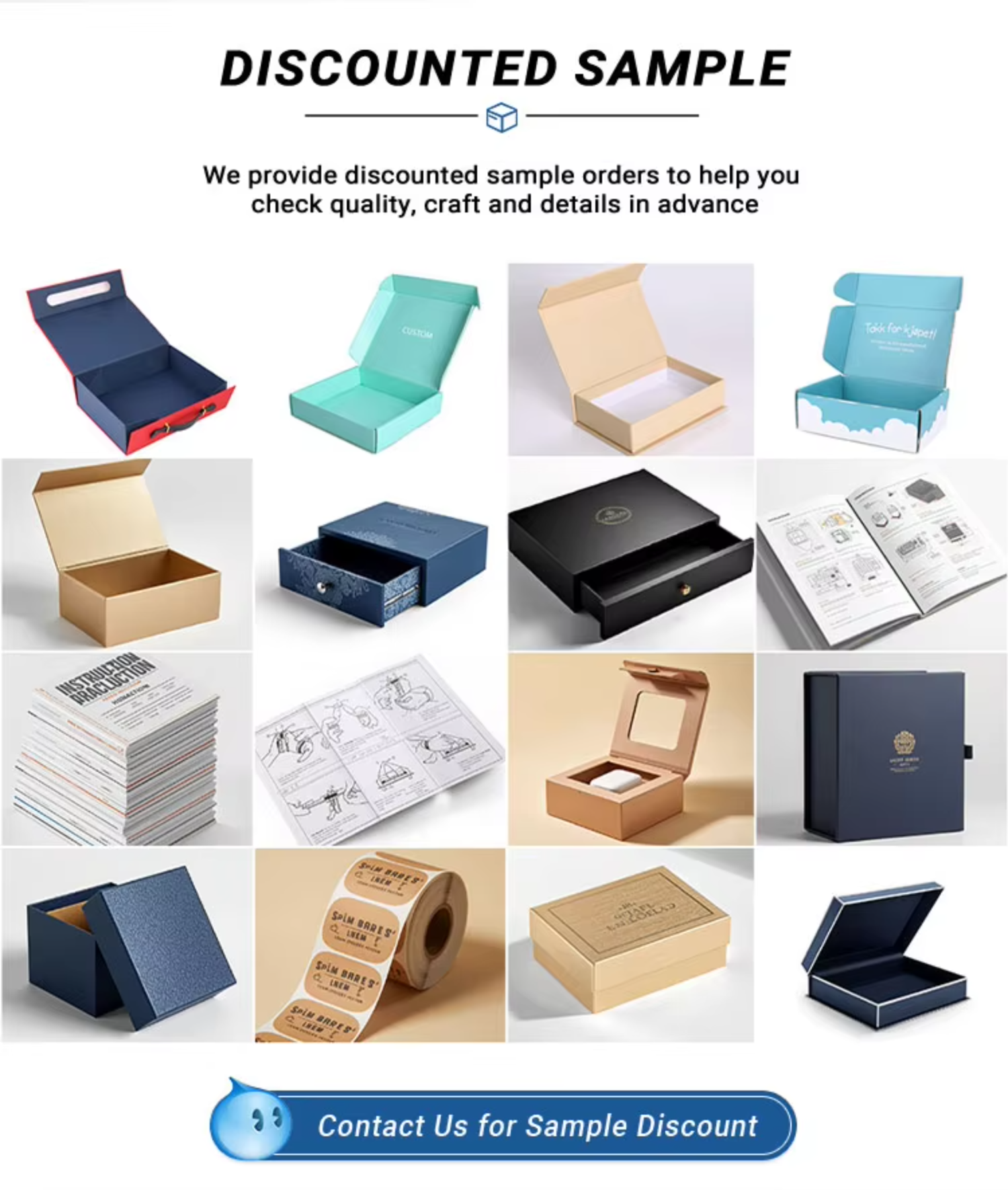 Factory Custom Eco Textured Kraft Light Blue Inner Corrugated Organic Skincare Baby Care Boutique Mailer Box
