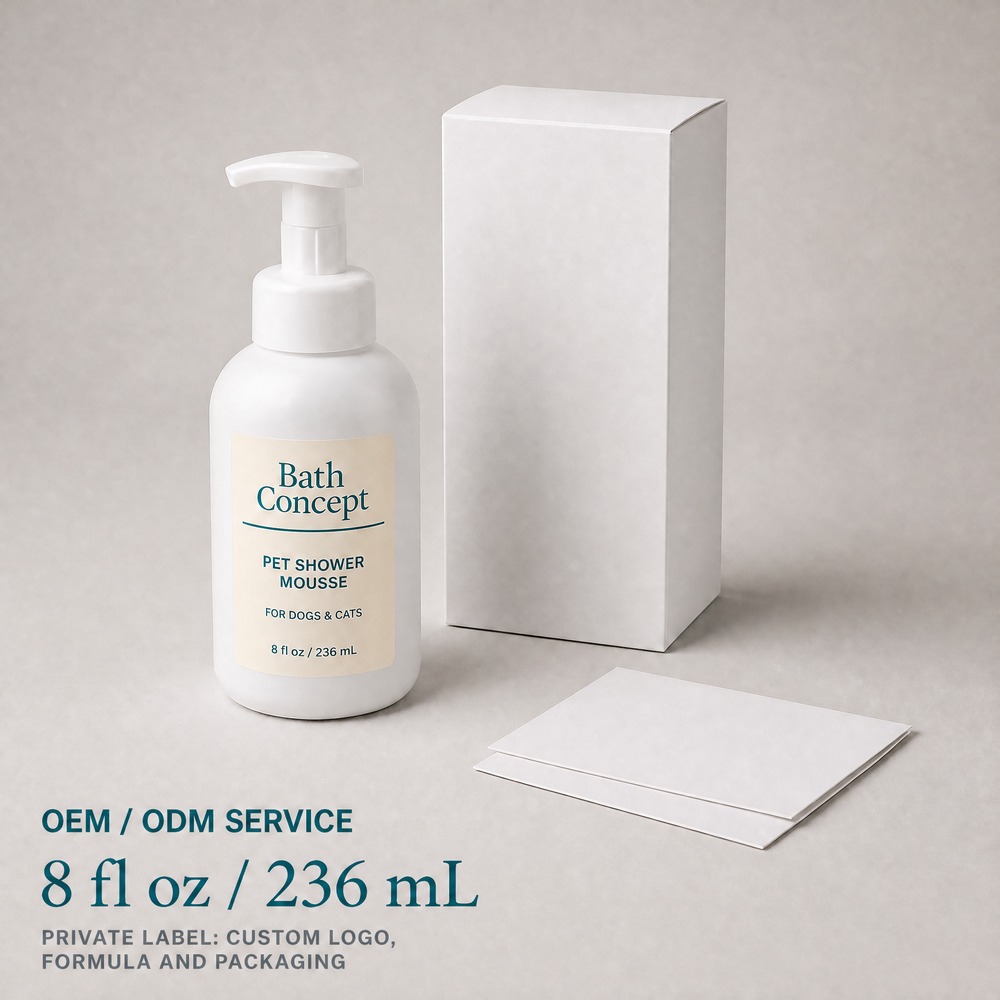 Pet Shampoo Mousse For Dogs And Cats PH Balanced Sulfate Free Sensitive Skin Colloidal Oatmeal Gentle Dog Wash Foam