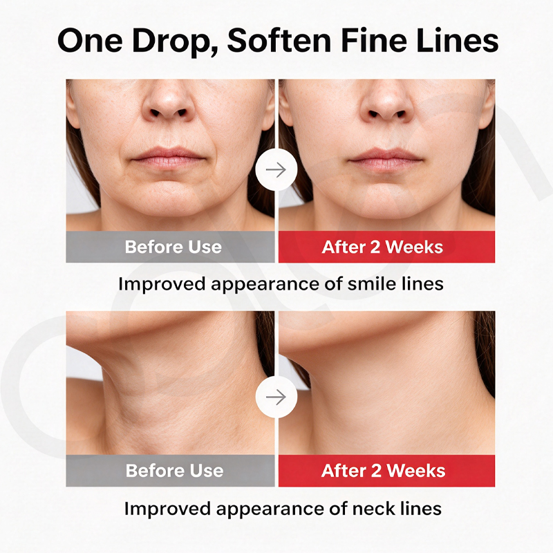 Luxfume Private Label Collagen Peptide Extract Firming Serum Moisturizing Face Serum Minimize Pores for Anti Aging Skincare