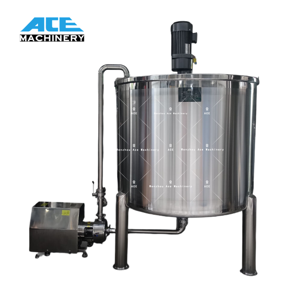 800-Liter Single-Wall With Inline Mixer Pump