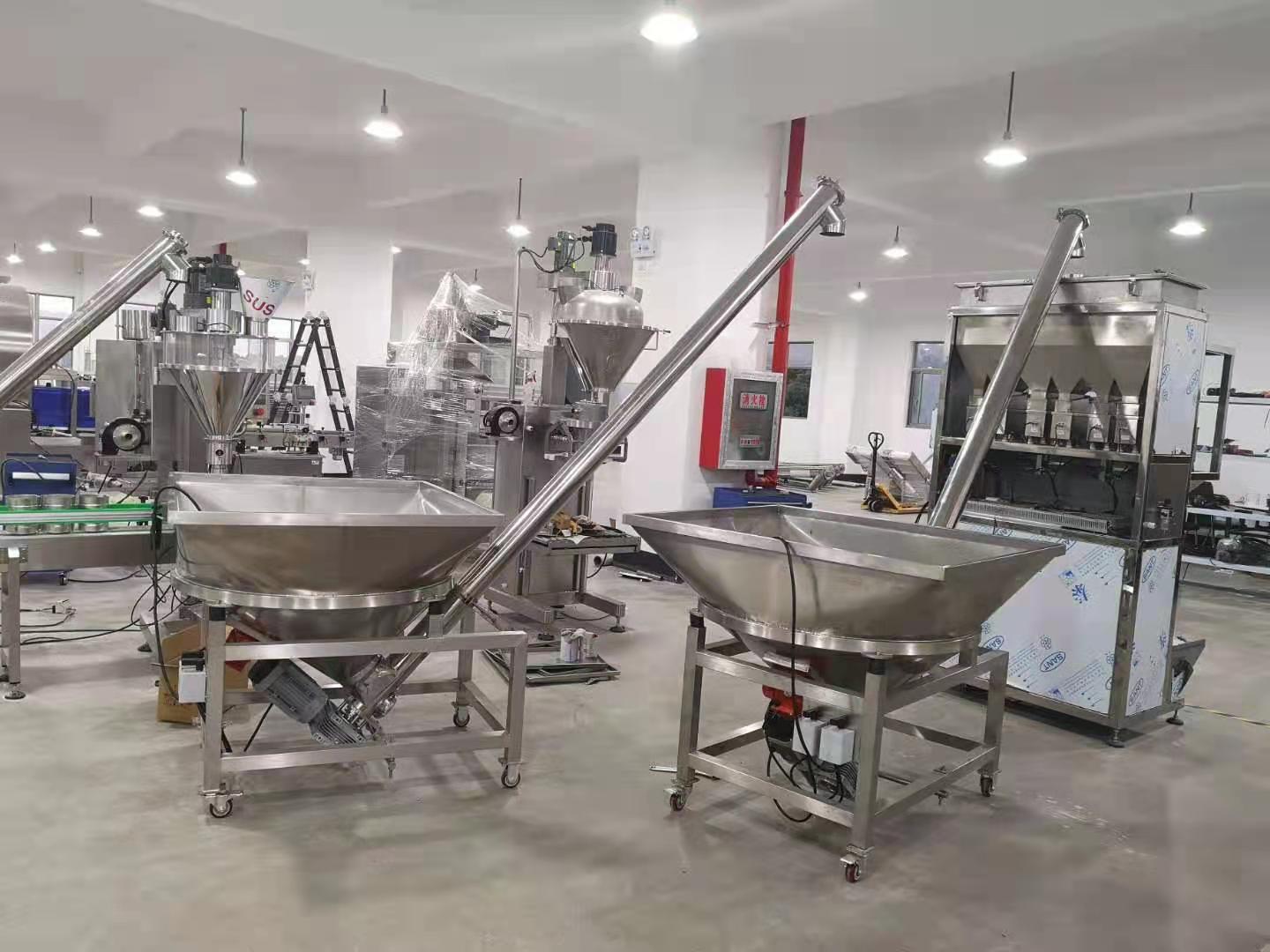 Custom Integrated Mix Blender Production Line Complete Processing System From Feeding Through Mixing to Packaging