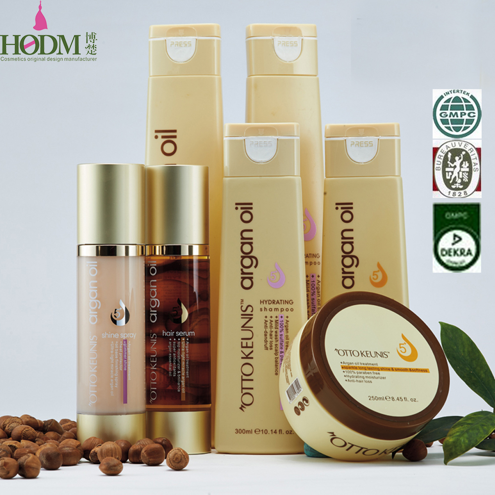 Hair Care Kit Mint Hair Growth Oil Shampoo Conditioner Mask Leave in Conditioner Cream Set Organic Coconut Oil for Commercial