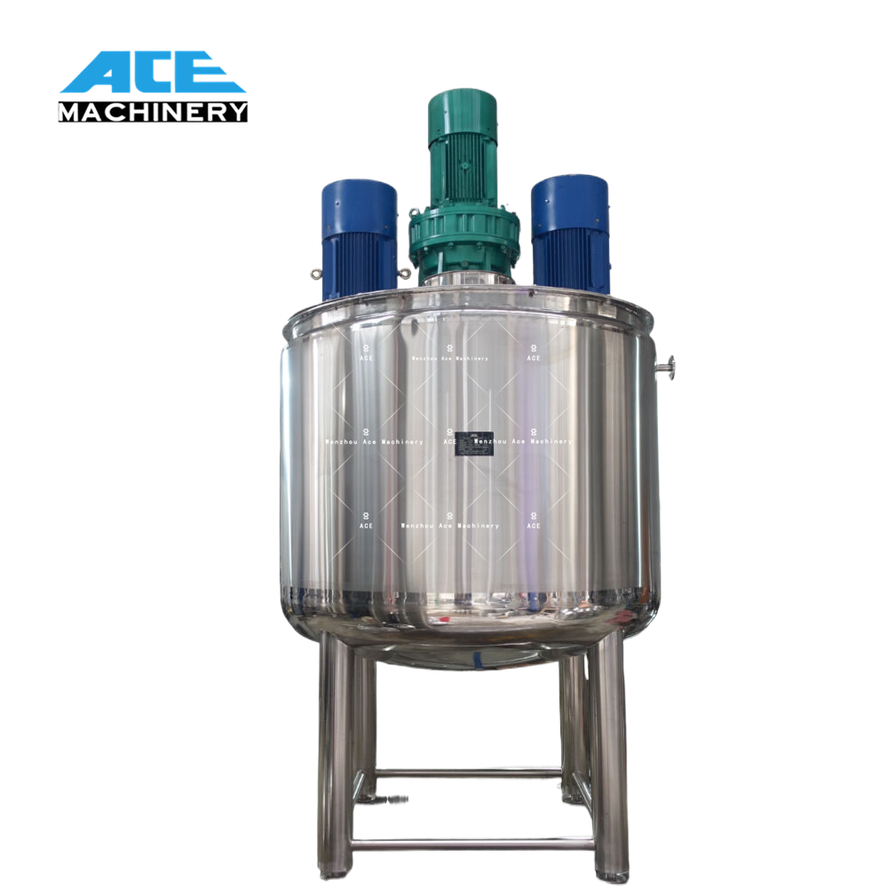 3000-Liter Multi-Mixer Steam Heating Tank