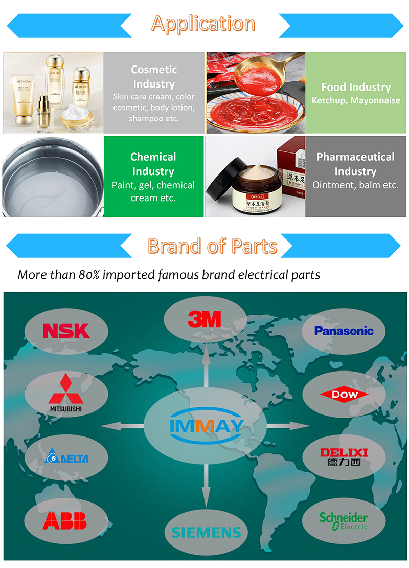 Hot Sale Face Cream Making Machine Concealer Making Machine Body Lotion Making Machine