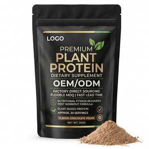 GMP Certified Vegan Private Label Custom Formula Plant Protein Powder