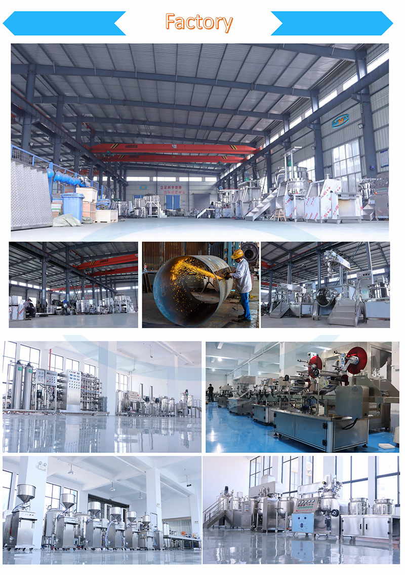 Hot Sale Face Cream Making Machine Concealer Making Machine Body Lotion Making Machine