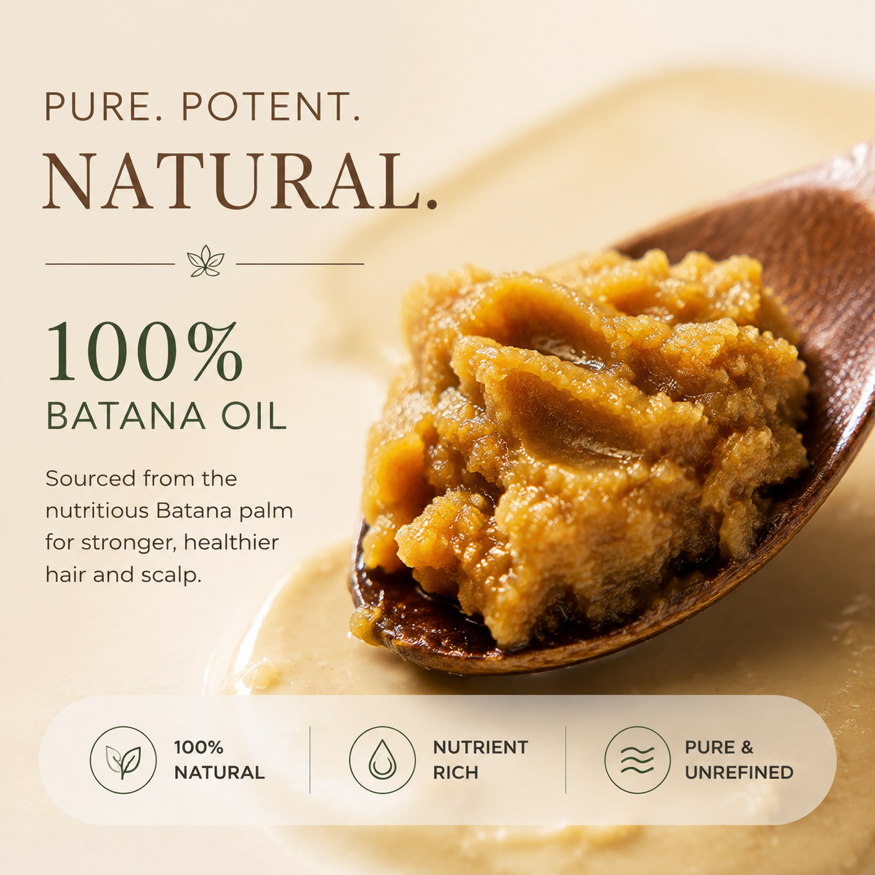 Lance Batana Organic Herbal Moisturizing Vegan 100% Pure Natural Raw Batana Hair Oil for Hair Growth Private Label