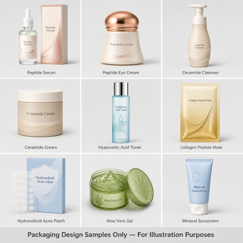 OEM Hyaluronic Acid Face Serum Hydrating Plumping Formula for Private Label Skincare Brands Hyaluronic Acid Serum
