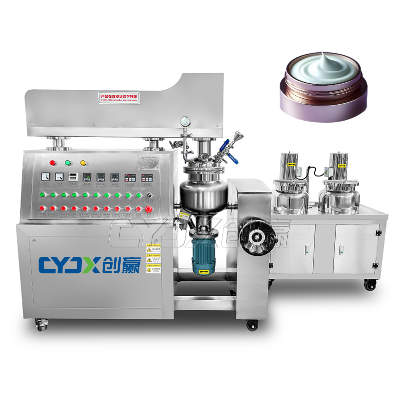 CYJX 5L New Cream Lotion Production Machine Shampoo Conditioner Mixing Making Machine Vacuum Emulsifying Lotion Mixer Machine
