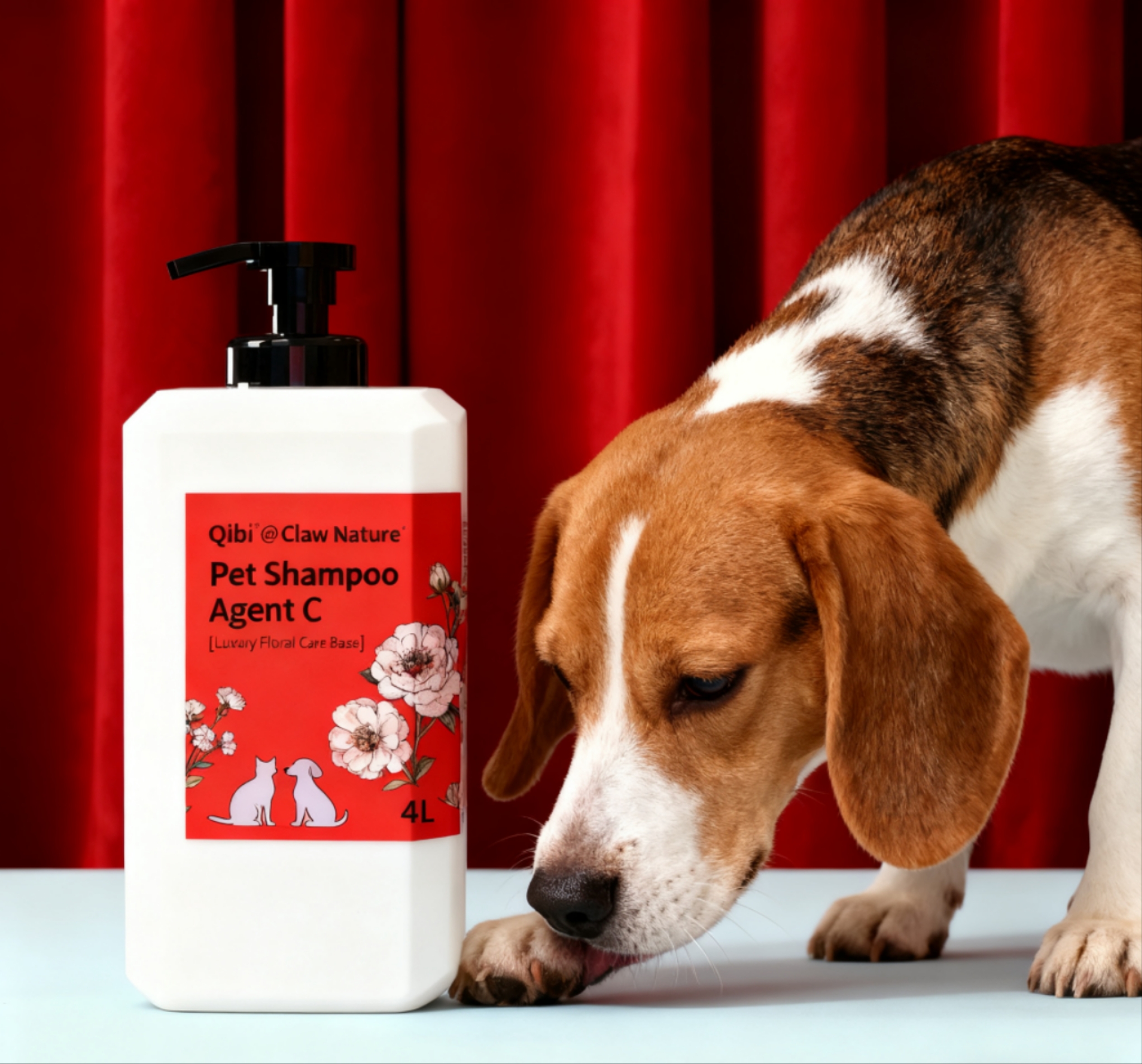 Luxury Organic Pet Shampoo Natural Eco-Friendly Dog Cat Wash Gentle Grooming Cleanser for Sensitive Skin