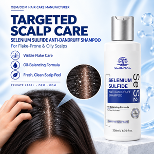 Custom Formula Selenium Disulphide Shampoo Dual Zinc Panthenol
